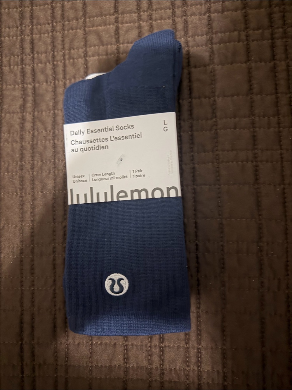 lululemon athletica Daily Essential Crew Socks - Navy Blue